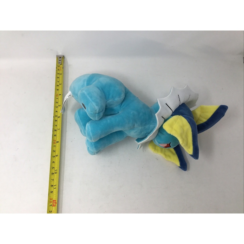 Pokemon Plush Lot Of 3 Jolteon Vaporeon Mew 2023 2016 Tomy - Picture 10 of 11